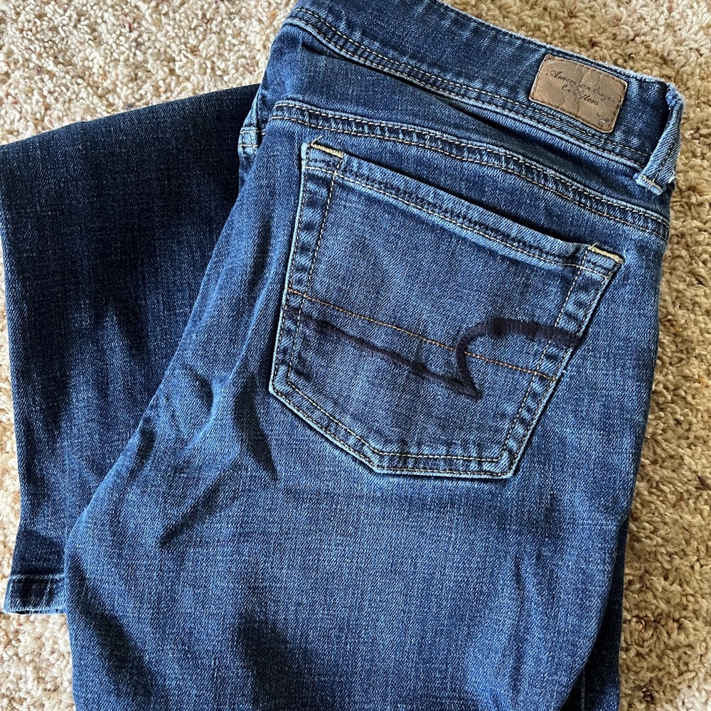 American Eagle bootcut jeans, size 8